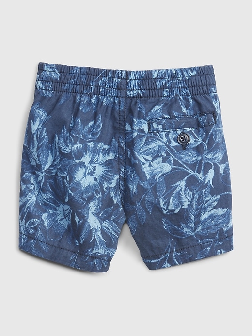 Image number 2 showing, Baby Floral Pull-On Shorts