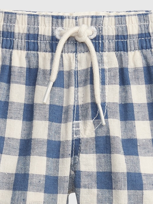 Image number 3 showing, Baby Plaid Pull-On Shorts
