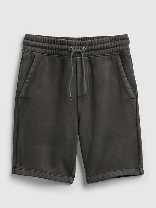 1 of 8 showing, with the color flint gray of product Teen Everyday Pull-On Shorts