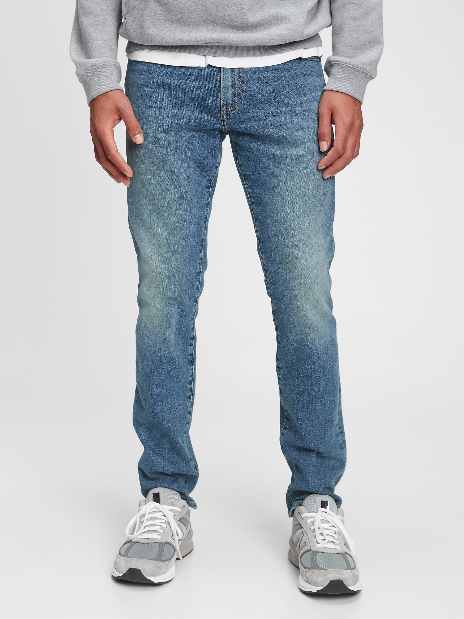 Gap The Everyday Slim Jeans With Flex In Medium Wash
