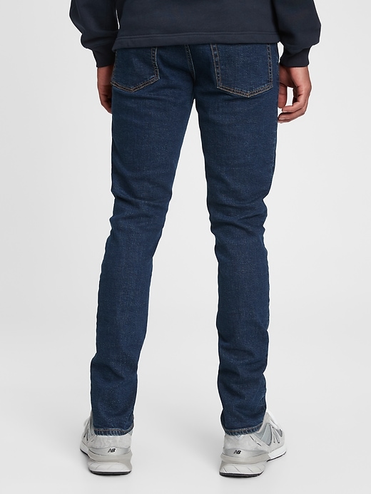 2 of 8 showing, with the color resin rinse of product Everyday Skinny Jeans in GapFlex with Washwell