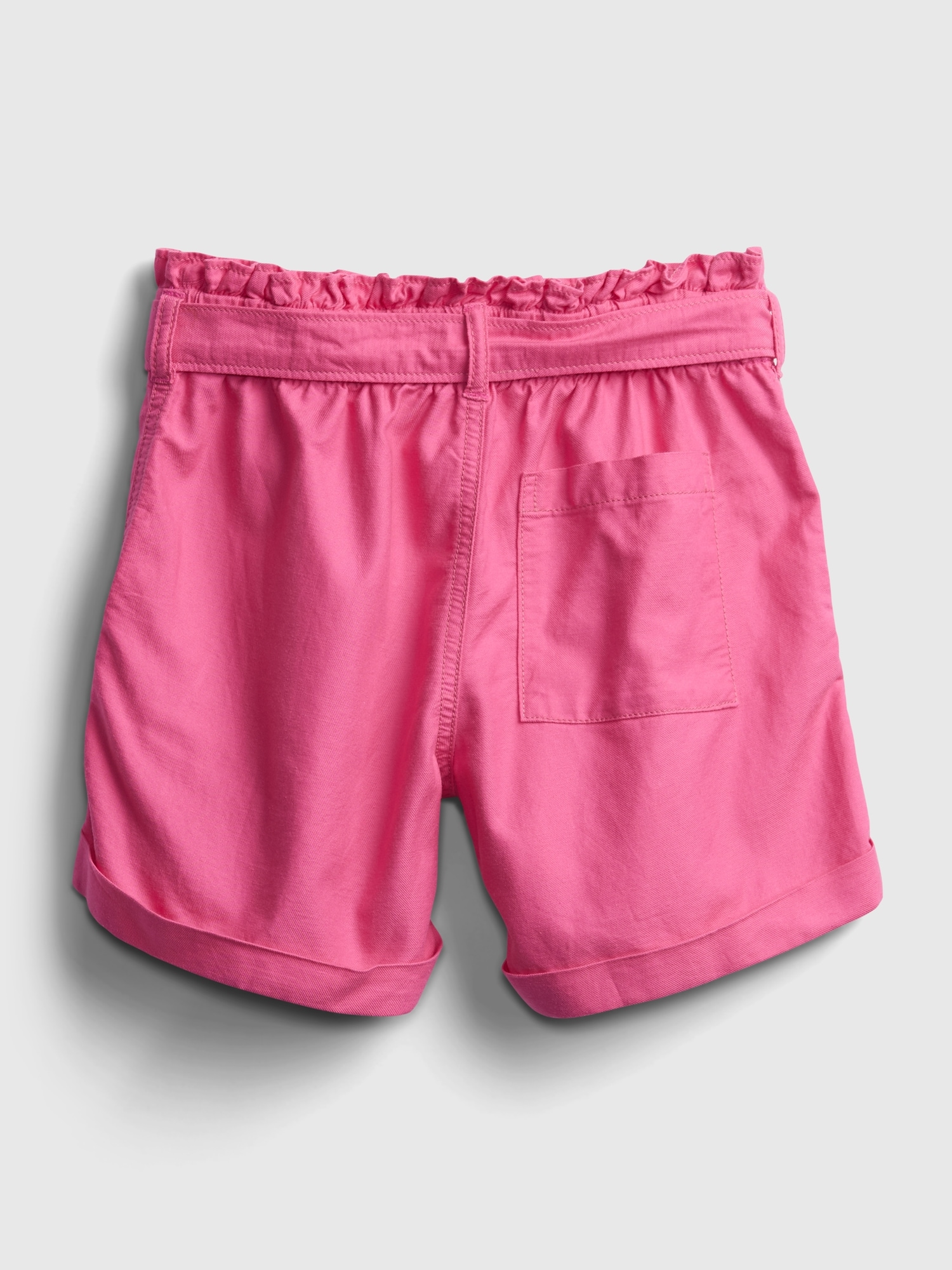 Kids HighRise Paperbag Waist Shorts Gap