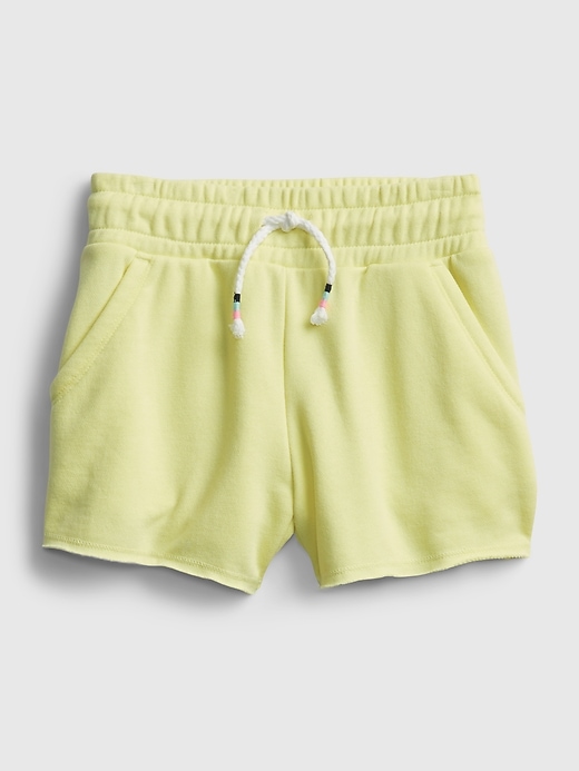 2 of 8 showing, with the color dreamy yellow of product Kids High-Rise Pull-On Shorts