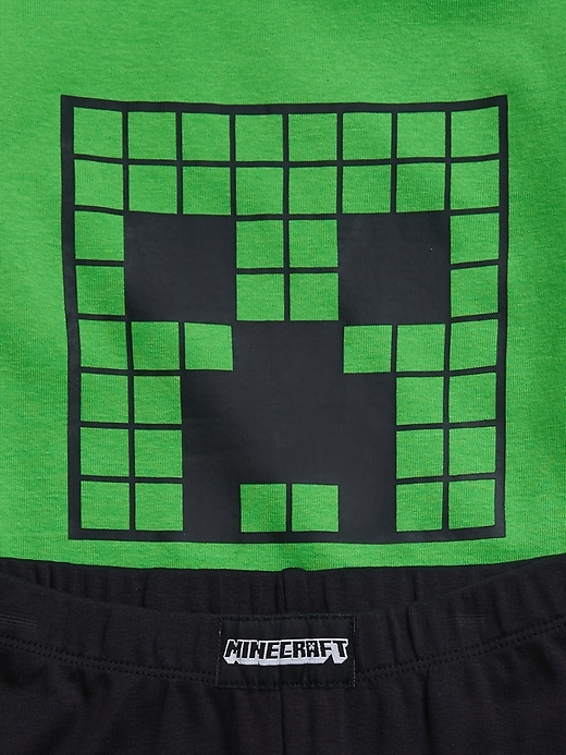 Image number 2 showing, GapKids | Minecraft Organic Cotton PJ Set