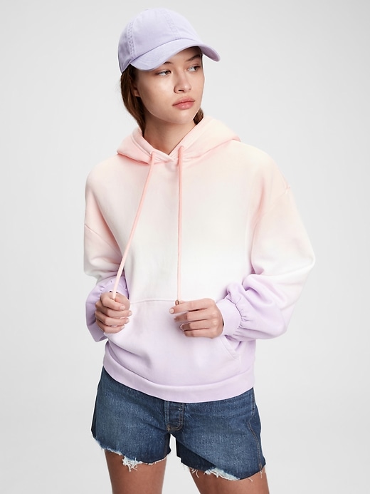 View large product image 1 of 1. Vintage Soft Balloon Sleeve Hoodie