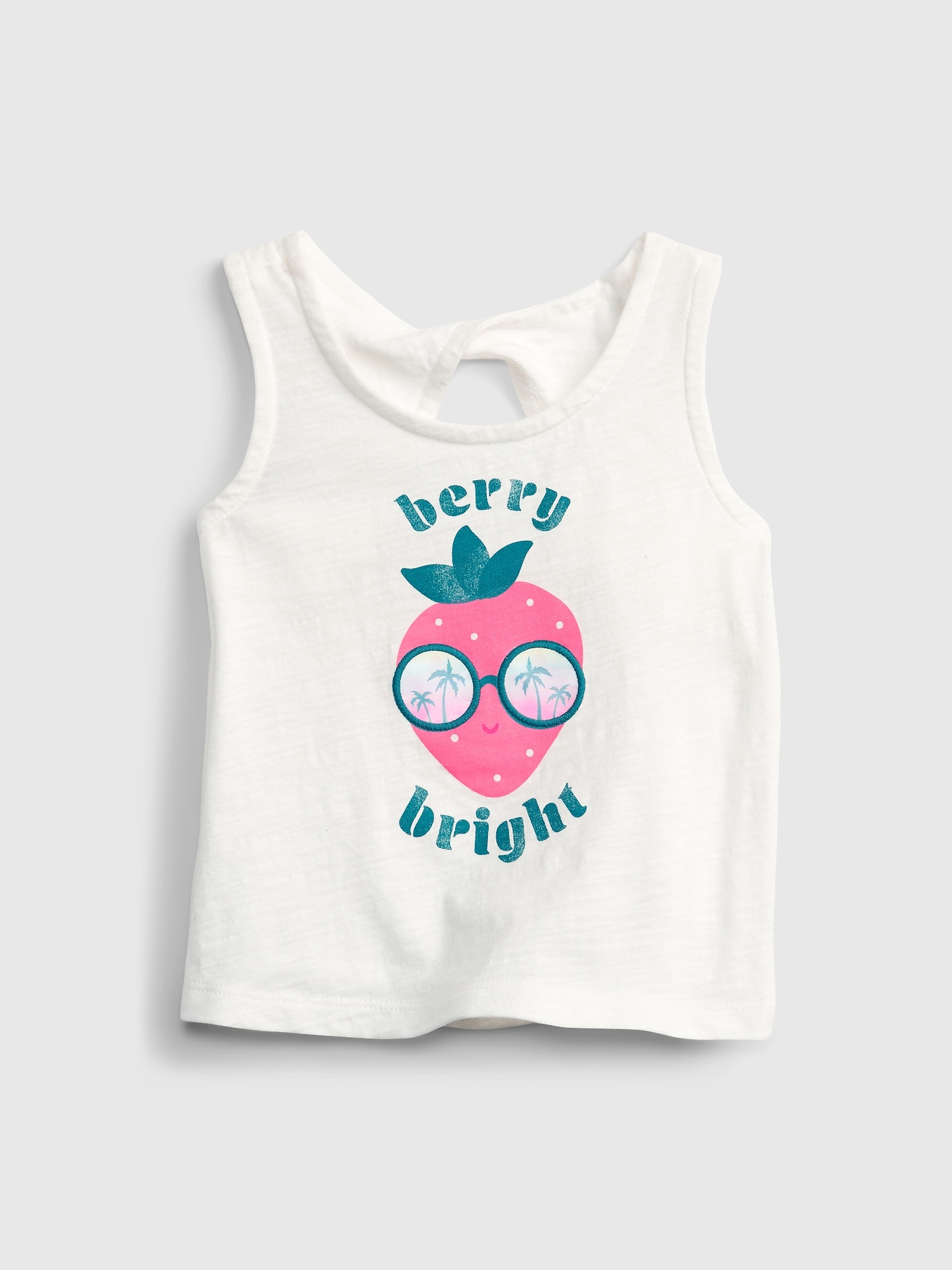 toddler Twist Graphic Tank Top