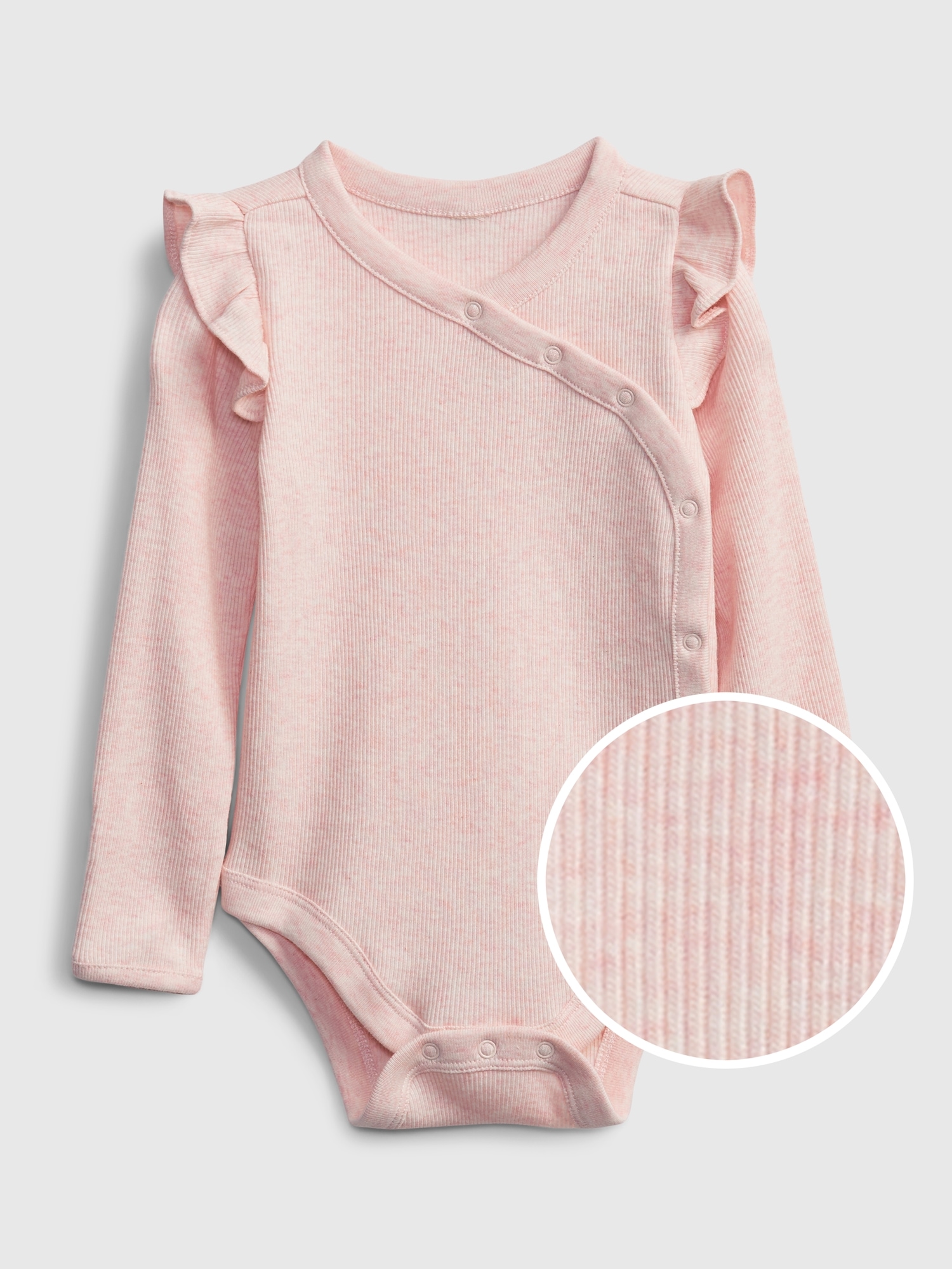 Baby 100 Organic Cotton Kimono Bodysuit Gap