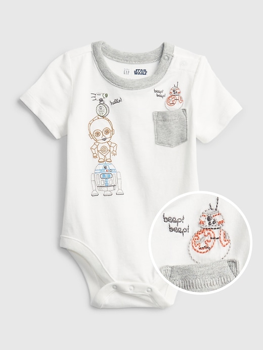 View large product image 1 of 1. babyGap &#124 Star Wars&#153 Bodysuit