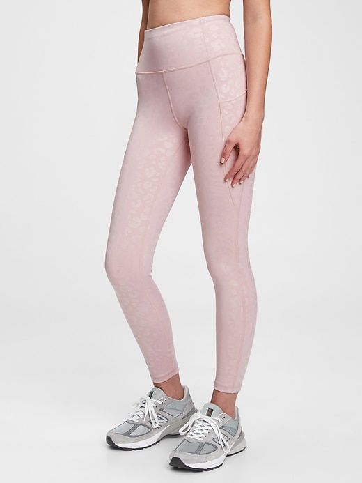 View large product image 1 of 1. GapFit High Rise Blackout Full Length Leggings