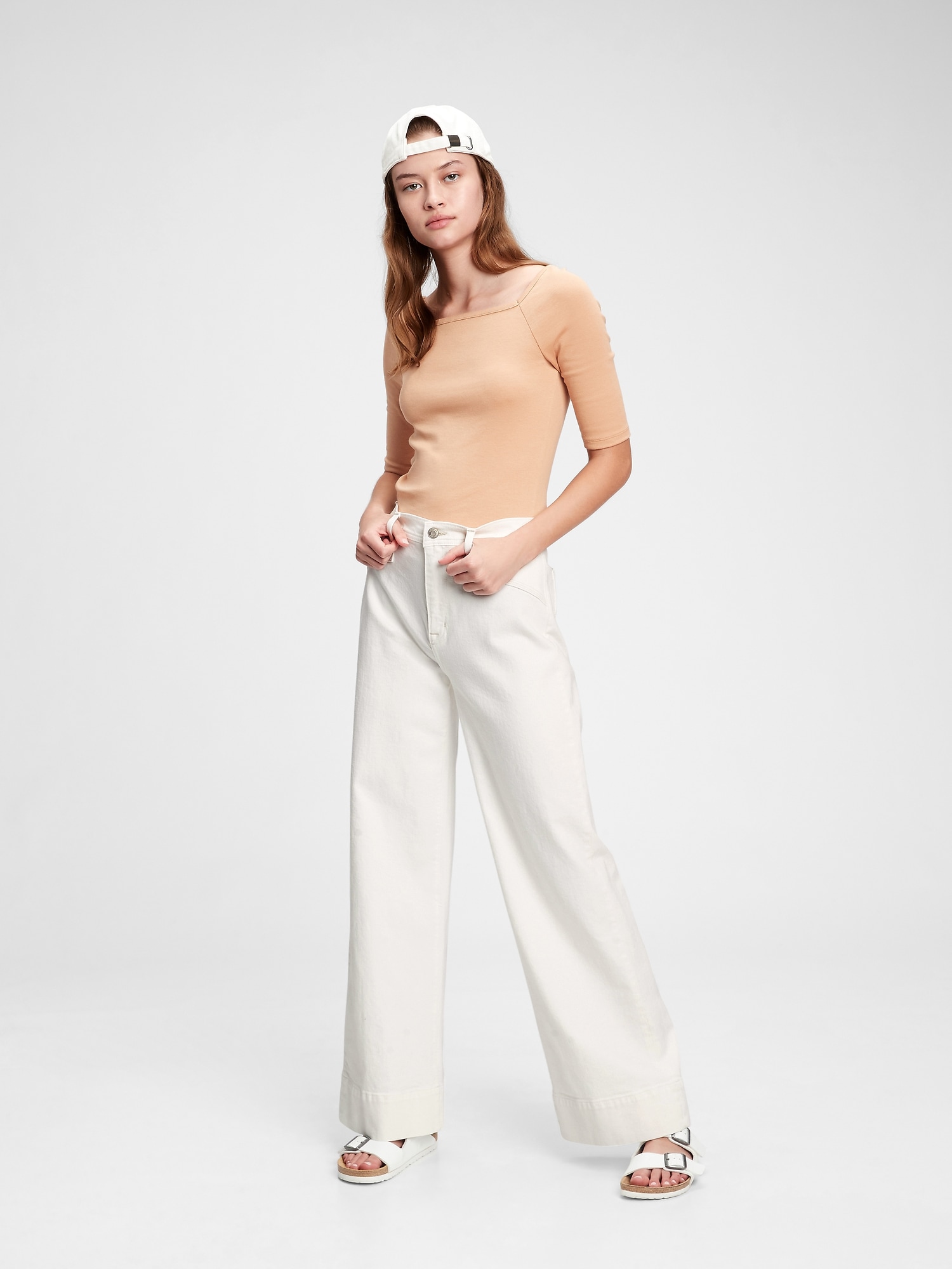 Gap ecru jeans Clearance