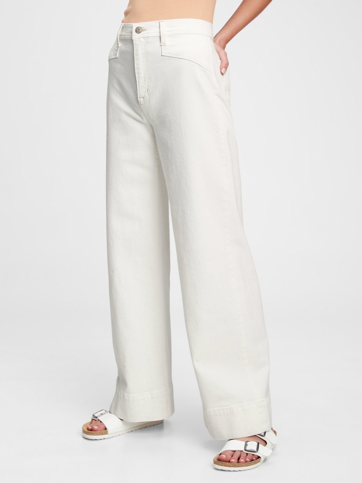 Gap ecru jeans Clearance