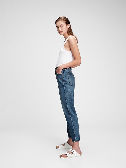 Image number 1 showing, Sky High Rise Mom Jeans With Washwell&#153