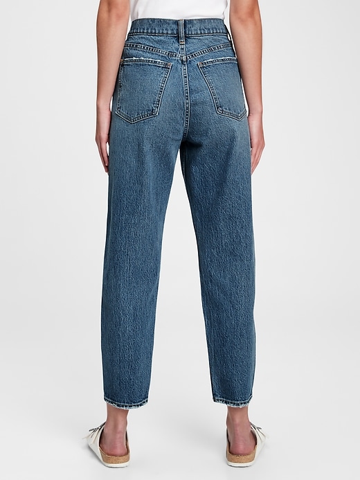 gap high rise mom jeans
