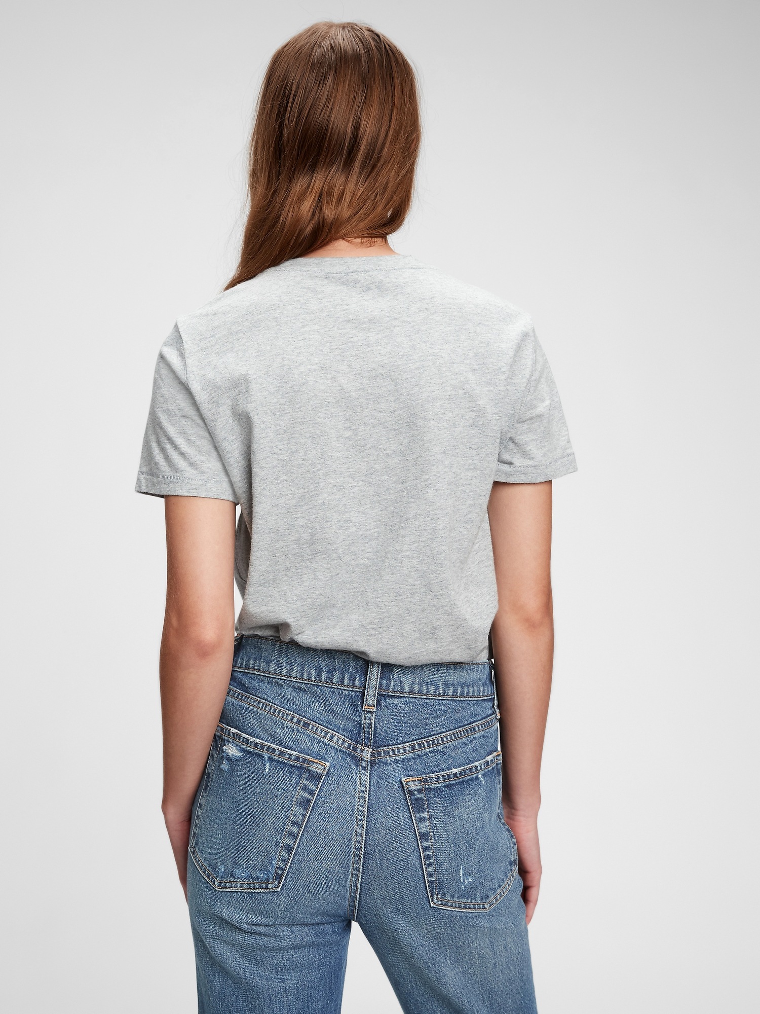 100% Organic Cotton Vintage Crewneck T-Shirt