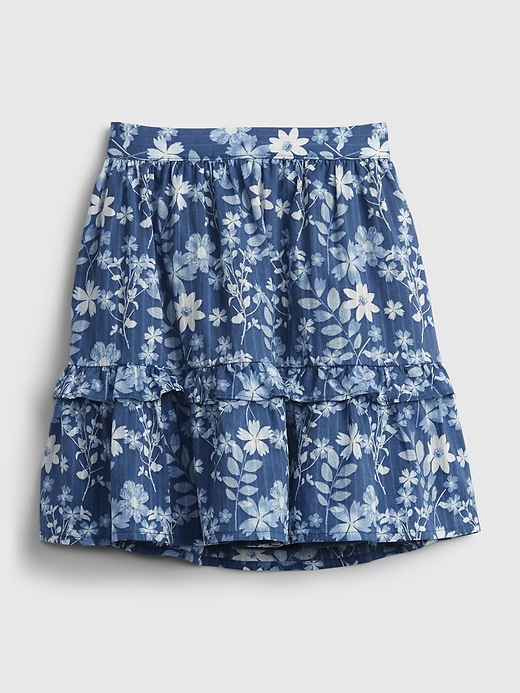 Image number 1 showing, Toddler Floral Midi Skirt