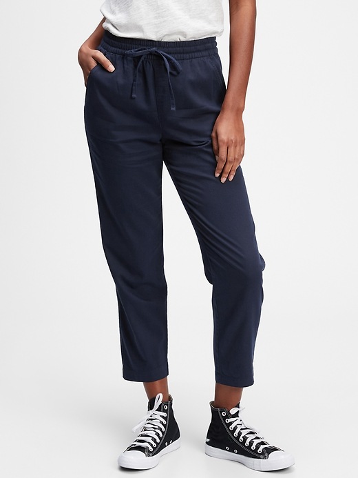 Gap Easy Straight Pull-On Pants With Washwell