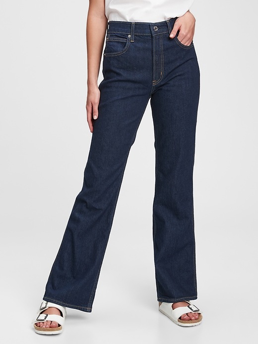 Image number 1 showing, High Rise Vintage Flare Jeans With Washwell&#153