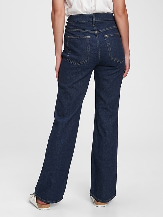 Image number 2 showing, High Rise Vintage Flare Jeans With Washwell&#153