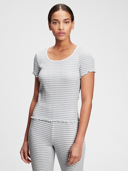 Image number 6 showing, Soft Ribbed T-Shirt