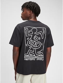 90s Keith Haring x gap vintage スウェット XL