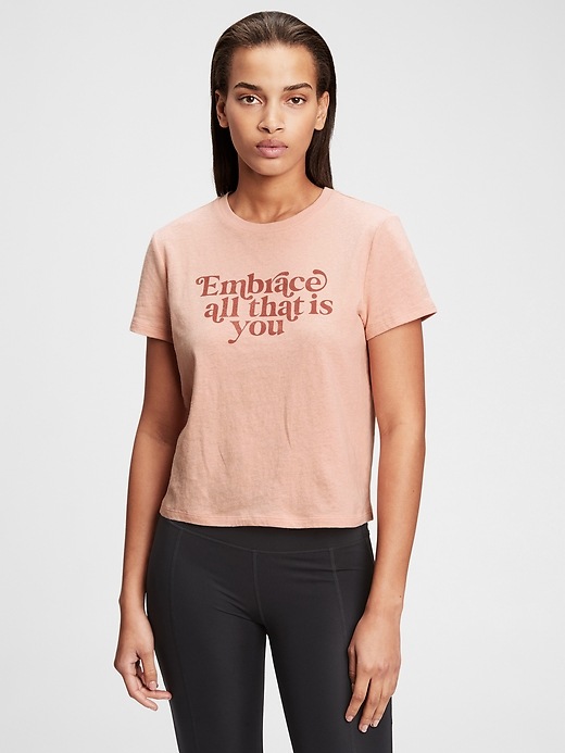Image number 6 showing, International Womens Day Cropped Graphic T-Shirt