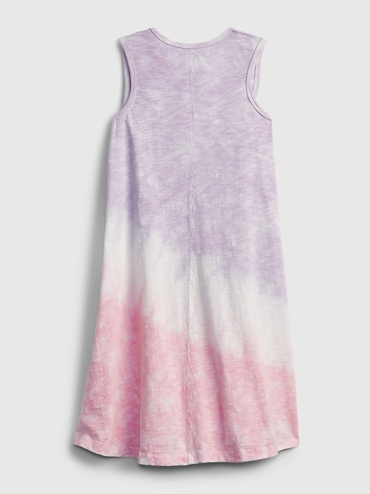 Image number 3 showing, Kids Tie-Dye Trapeze Dress