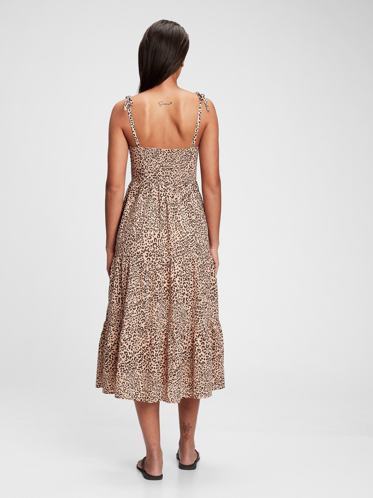 Download Tiered Cami Midi Dress Gap
