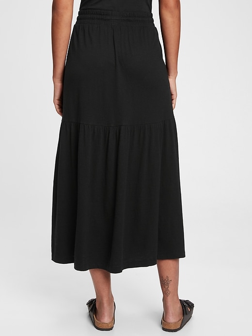 Image number 2 showing, Tiered Midi Skirt