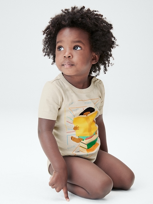 Image number 2 showing, Gap Collective Black History Month Baby 100% Organic Cotton Bodysuit