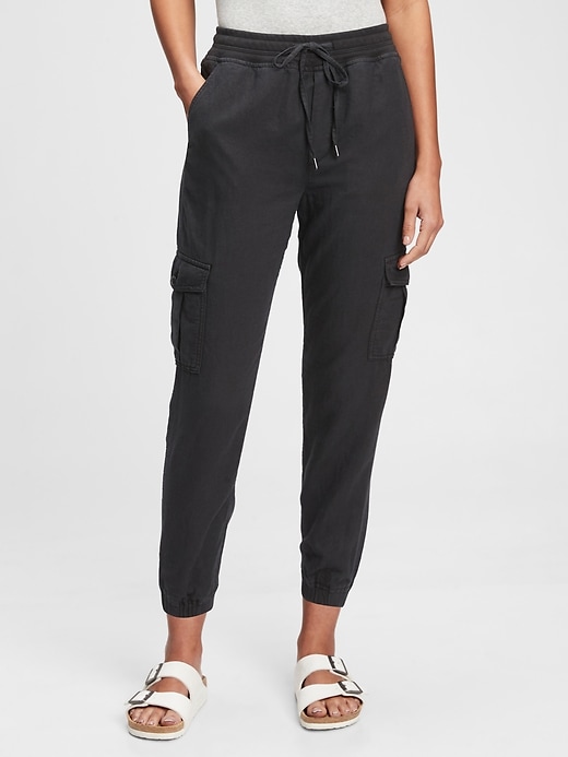 1 of 8 showing, with the color black night of product Cargo Joggers