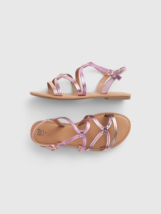 View large product image 1 of 1. Kids Strappy Sandals