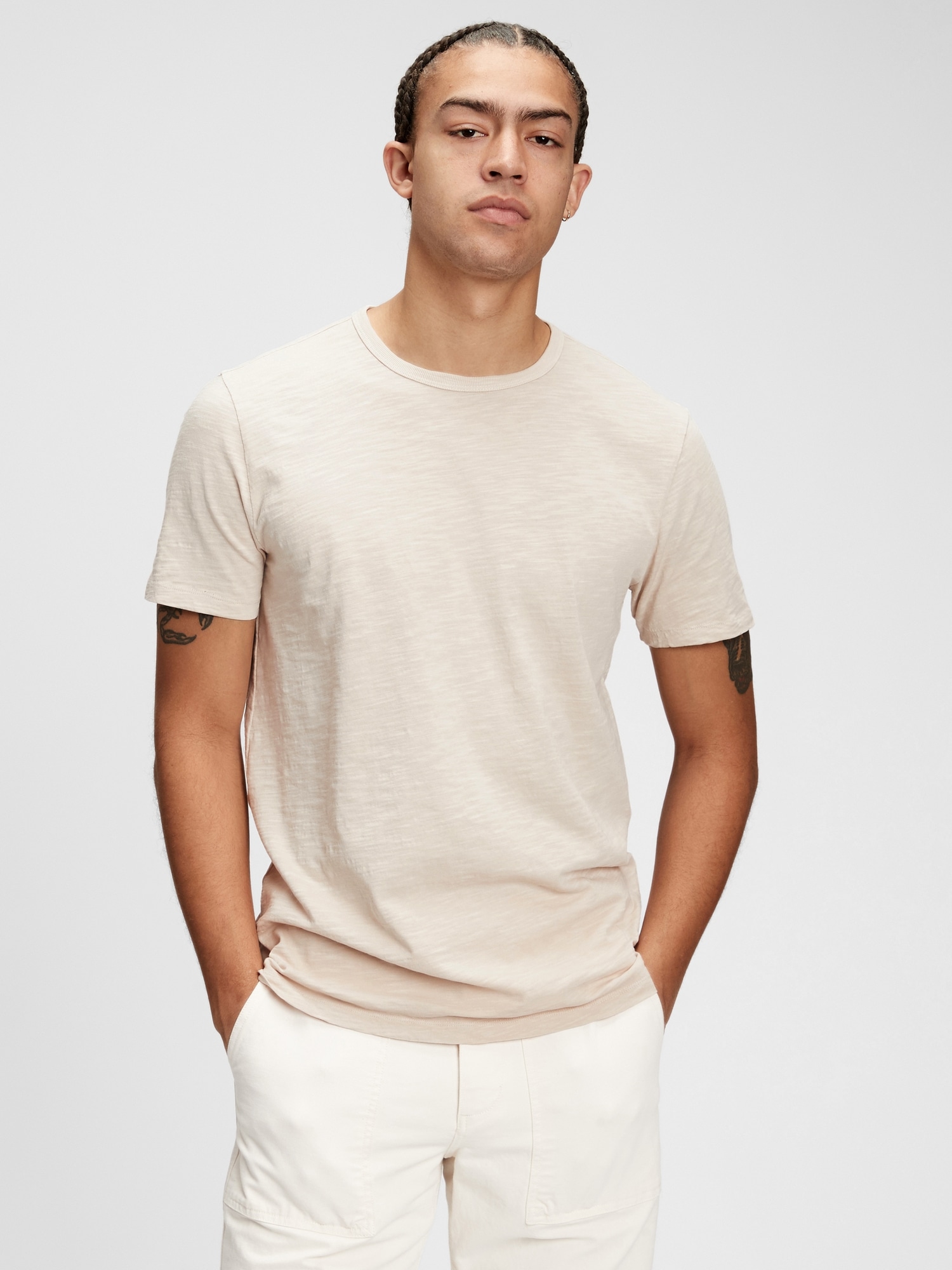 camicia beige