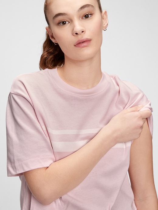 Image number 5 showing, Boxy Cropped T-Shirt