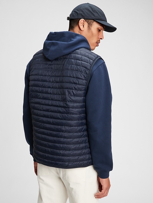 Upcycled Lightweight Puffer Vest | Gap