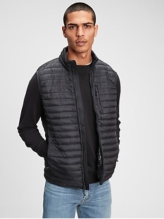 24AW cabaret poval Aircrew Puff Vest グレー