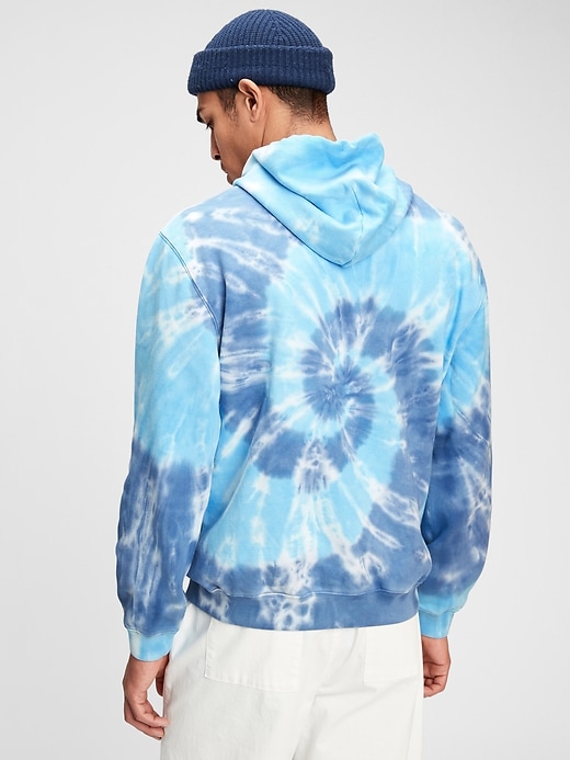 Image number 2 showing, French Terry Tie-Dye Hoodie