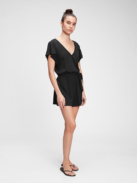 Gap black store romper