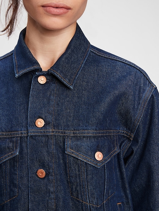 Image number 5 showing, Gap & Jean ReDesign Icon Denim Jacket With Washwell&#153