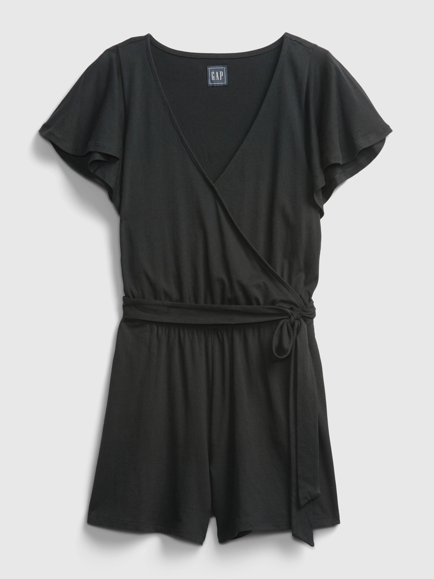 Flutter Sleeve Romper Gap
