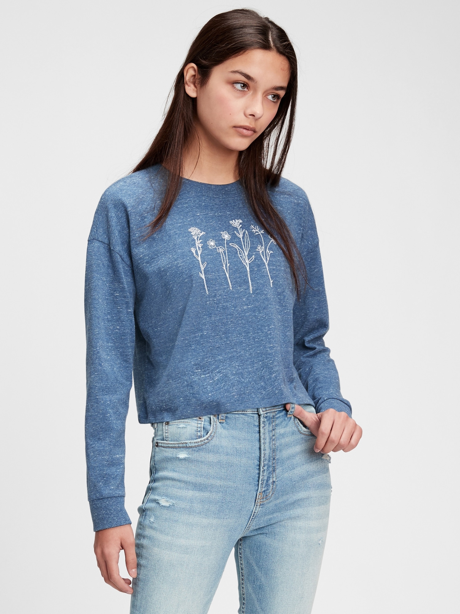 Teen 100% Organic Cotton Boxy Graphic T 