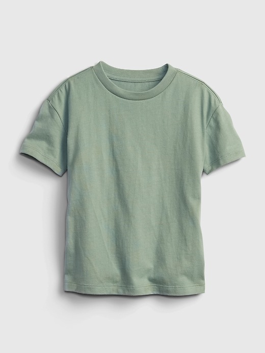 1 of 8 showing, with the color sage green of product Toddler Gen Good T-Shirt