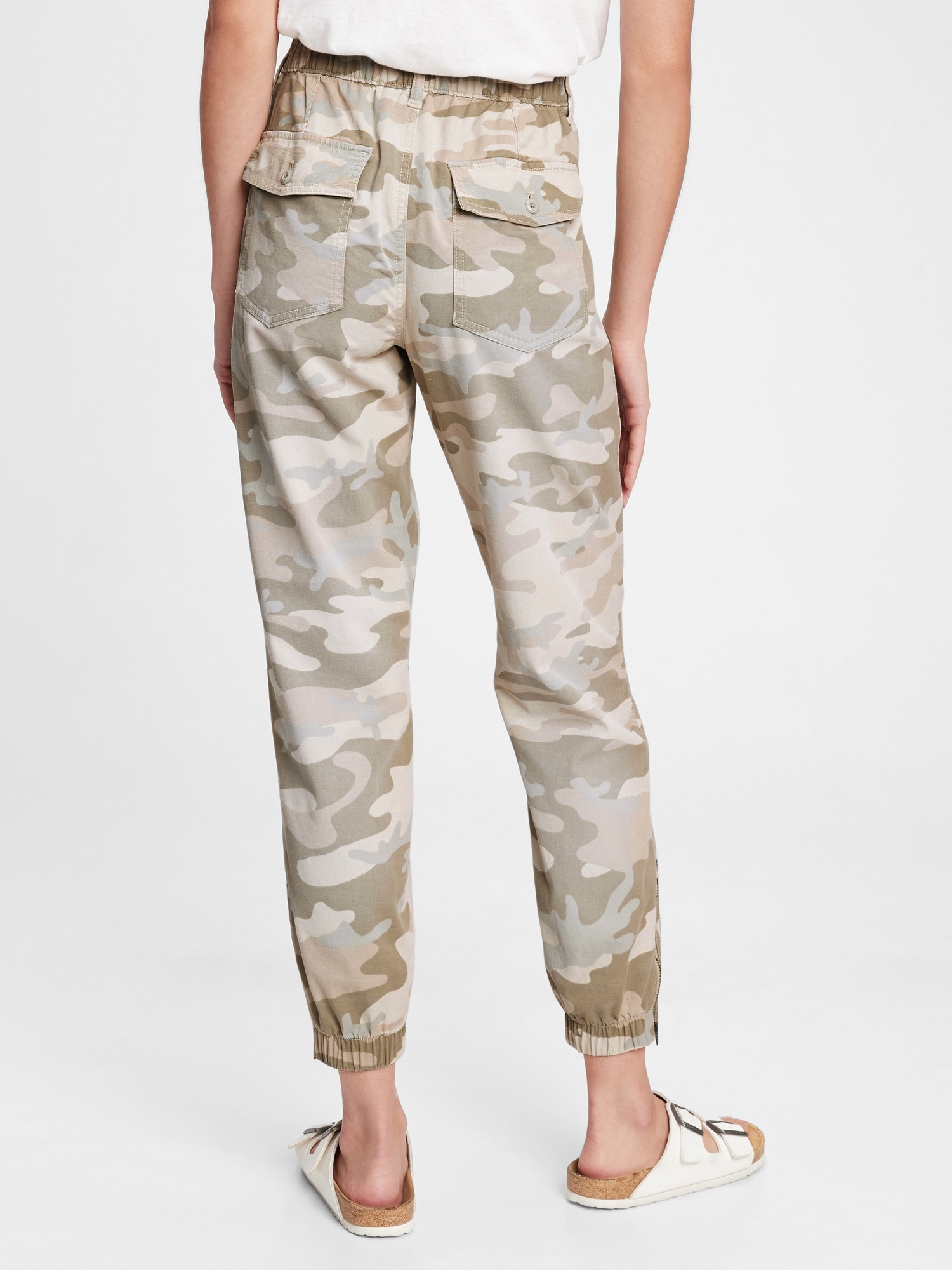 gap girlfriend utility joggers