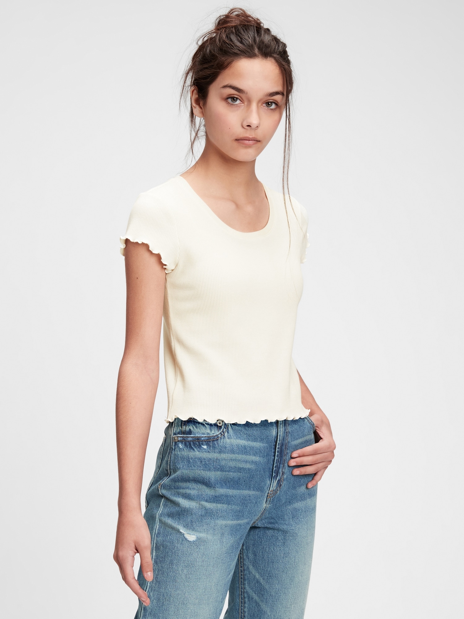 gap womens waffle shirt