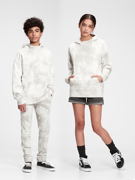 1 of 8 showing, with the color grey area of product Teen Knit Hoodie