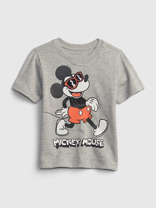 View large product image 1 of 3. babyGap &#124 Disney Mickey Mouse 3D Flippy Graphic T-Shirt