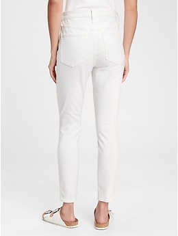 High Rise True Skinny Jeans with 