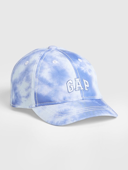 View large product image 1 of 1. Toddler Tie-Dye Gap Logo Baseball Hat