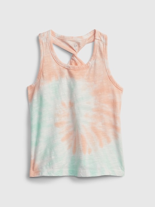 View large product image 1 of 1. Toddler Twist Back Tank Top
