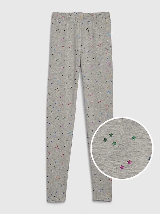 View large product image 1 of 1. Kids Print Leggings in Stretch