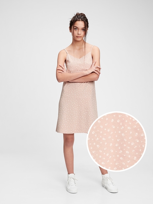 1 of 8 showing, with the color floral print of product Teen Cami Dress